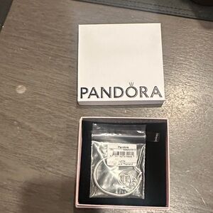 Pandora Silver Bracelet with Charms